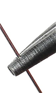 bend wire with pliers to start wrapped loop bend wire with pliers to start wrapped loop