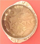 metal clay cut with circle cutter metal clay cut with circle cutter