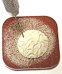drilling hole in metal clay drilling hole in metal clay