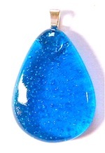 Blue Glass Pendant