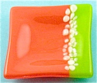 Fused Art Glass Dish