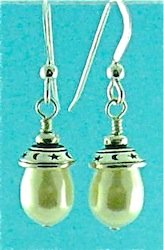 Pearl earrings