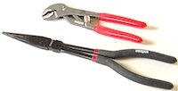 pliers for reaching into hot glass fusing kiln pliers for reaching into hot glass fusing kiln