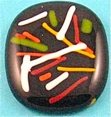 stringers pendant after fusing in kiln stringers pendant after fusing in kiln